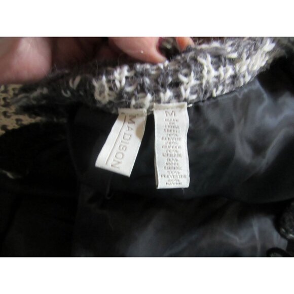 Vintage New w Tags, Madison Gray/Black Alpaca/Mohair Jacket Size M - Picture 4 of 5